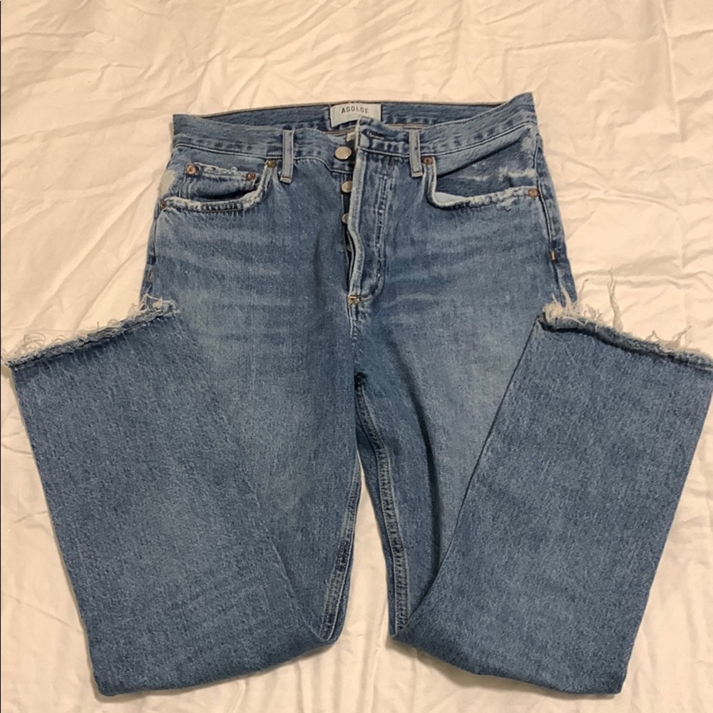 Agolde Riley jeans. - Picture 4 of 7